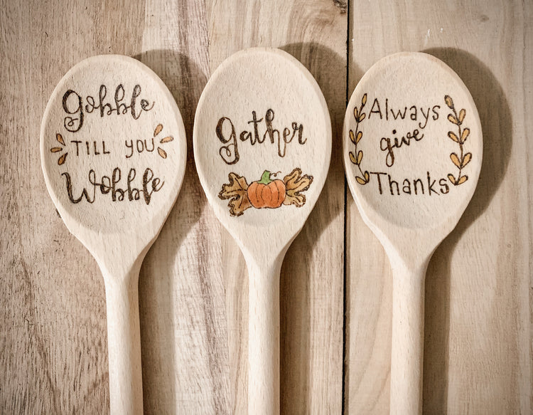 Thanksgiving Spoons