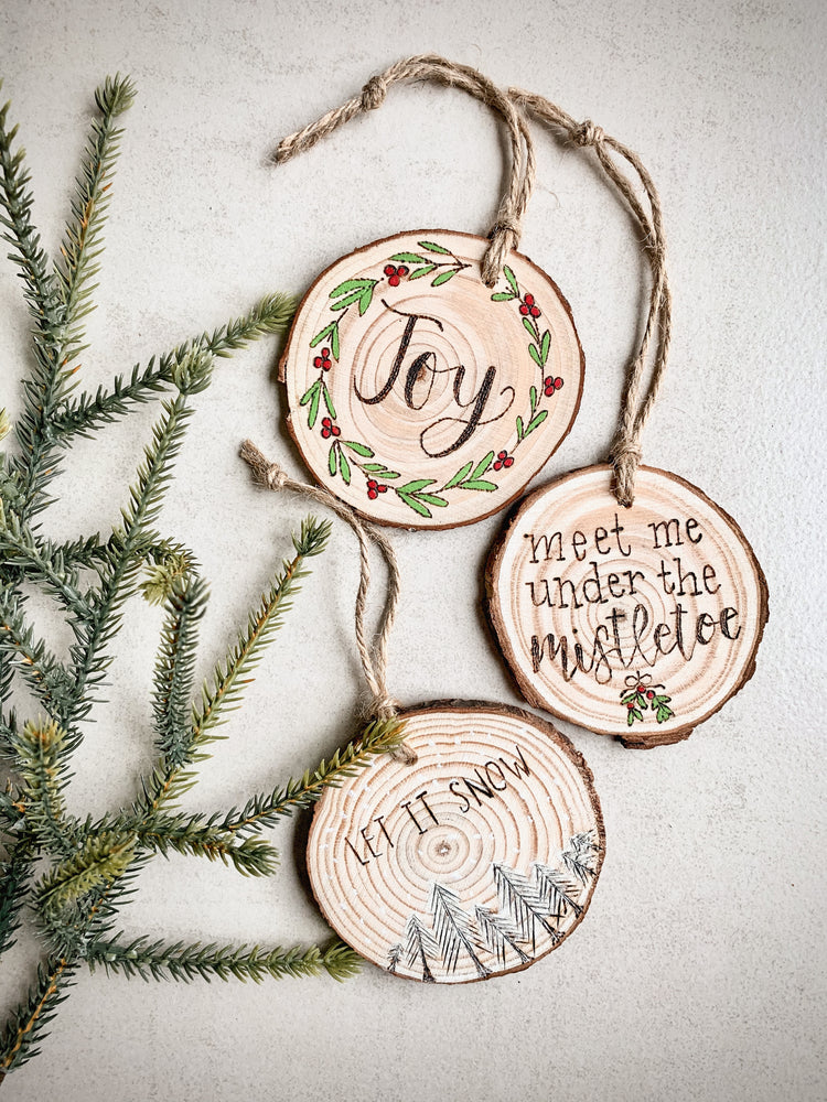 Let It Snow Ornament