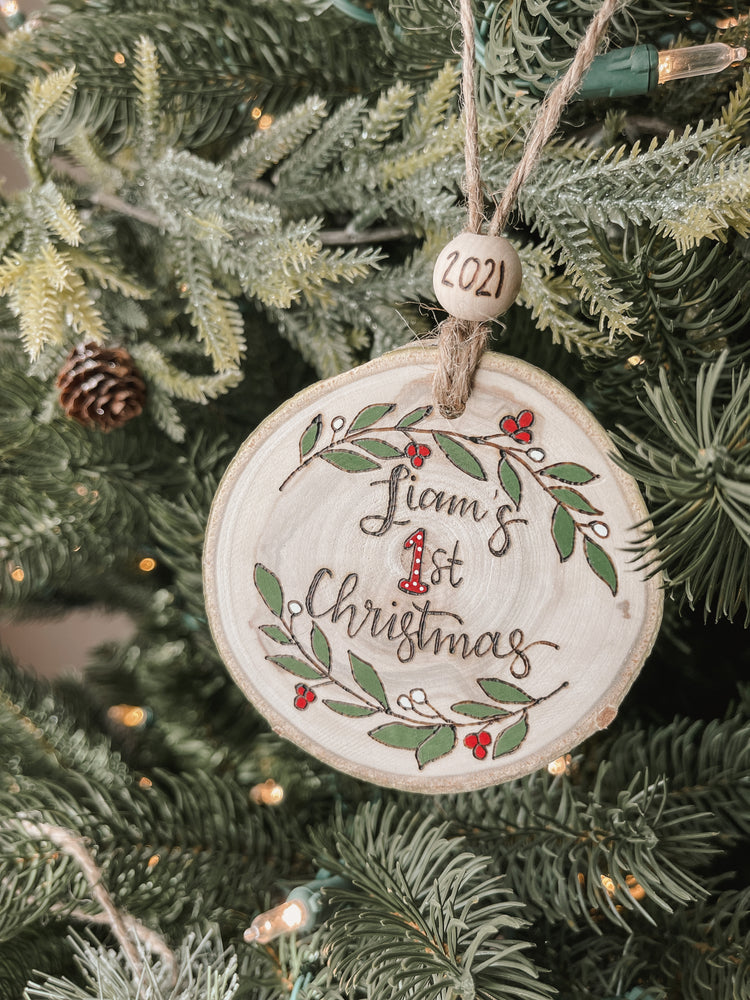 Baby’s First Christmas Ornament - Custom