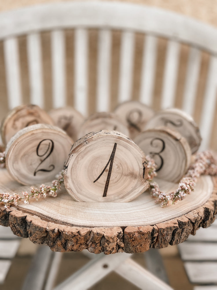 Table Numbers