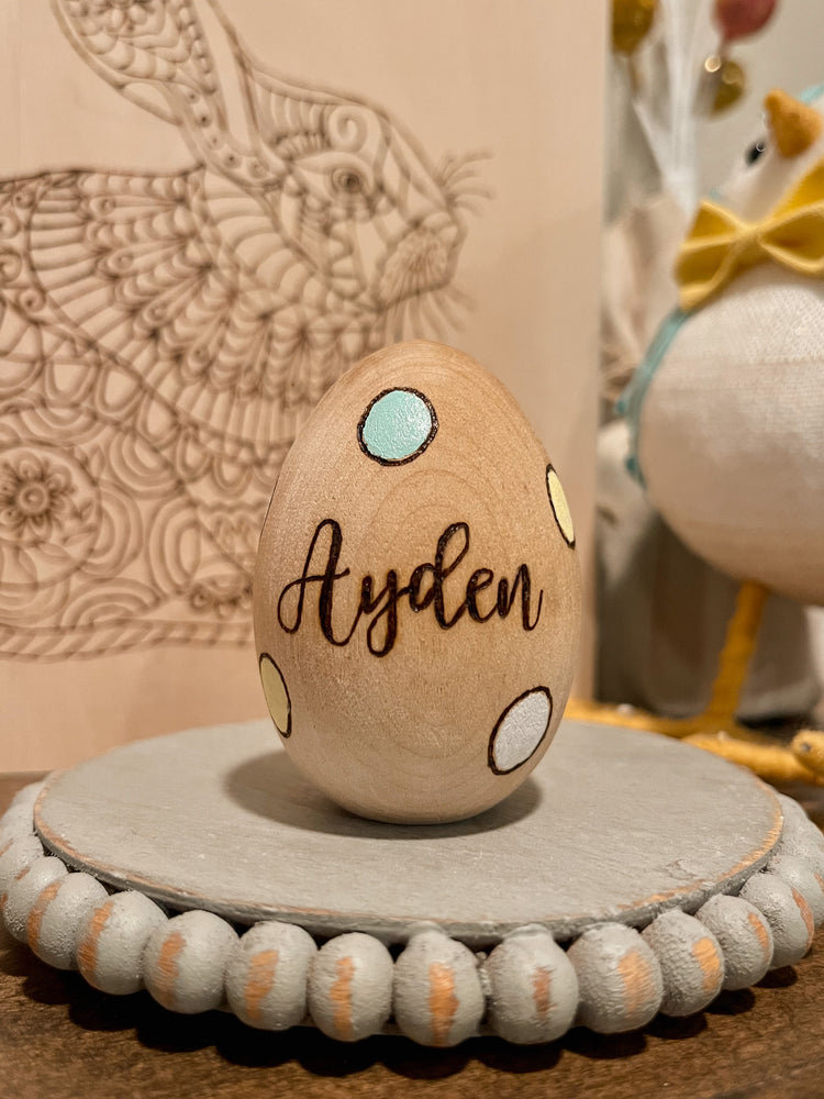Easter Egg Custom Polka Dot
