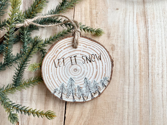 Let It Snow Ornament