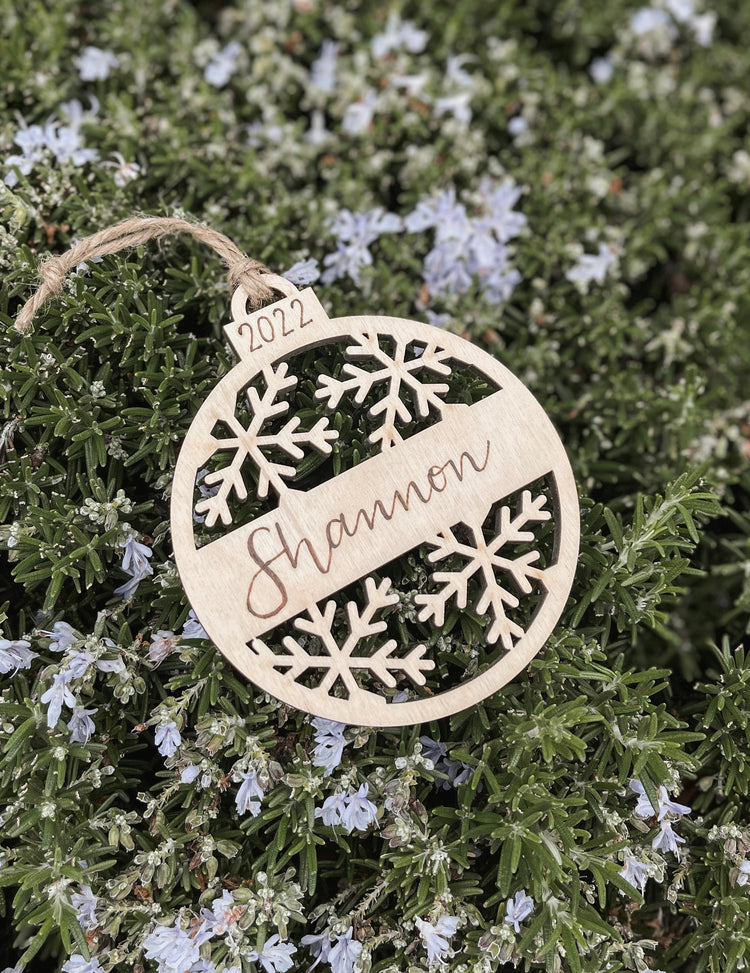 Snowflake Ornament - Custom