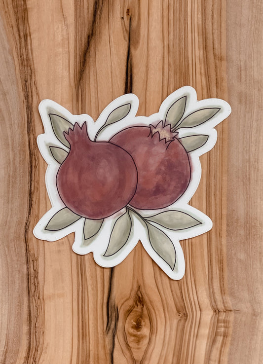 Pomegranate Sticker